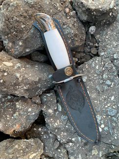 Финка «нквд», сталь Bohler K340, рукоять акрил