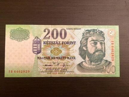 Банкнота Венгрии. 200 форинтов