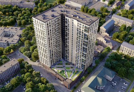 2-к квартира, 59.3 м², 8/24 эт.