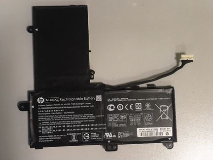 Аккумулятор для ноутбука HP NU03XL