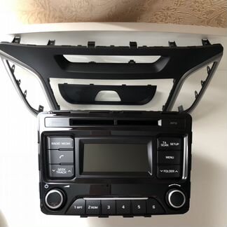 Штатная магнитола и рамка Hyundai Creta/хендай кре