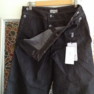 Брюки широкие джинсовые новые Orsa jeans новые