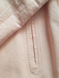 Плащ zara; розовый плащ; пальто