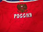 Хоккейный свитер сборной России с автографами всей