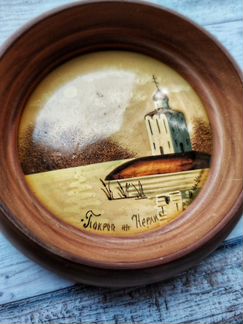 Картина деревянная Покров на Нерли