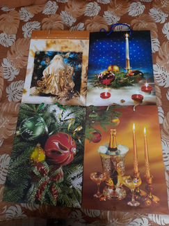 Пакеты подарочные новогодние в ассортименте