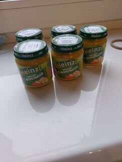 Heinz пюре детское овощи с форель