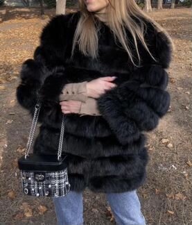 Шуба из песца