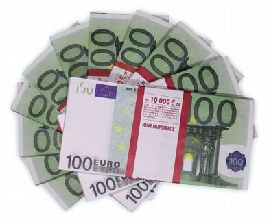 Евро в кейсе или пачками или коробками