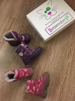 Зимние ботинки (сапоги) стелька 16см