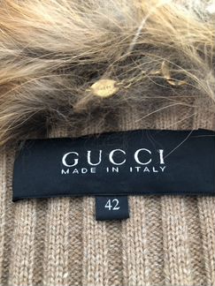 Жилетка меховая из лисы Gucci