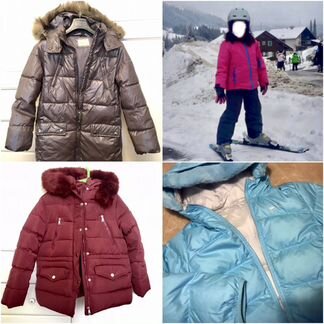 Зима Весна Куртки Nike Zara р. 128 130 140 145