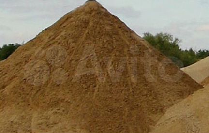 Песок природный мелкий, средний, крупнозернистый