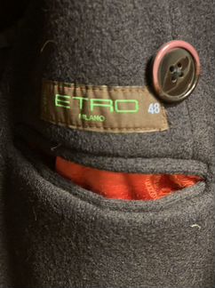 Пальто etro оригинал без дефектов