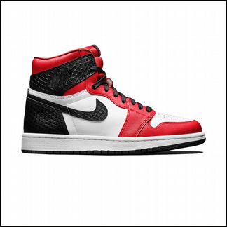 Кроссовки Jordan 1 Retro High Satin Snake Chicago