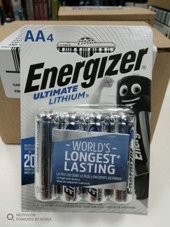 Батарейка литиевая AA Energizer Ultimate Lithium