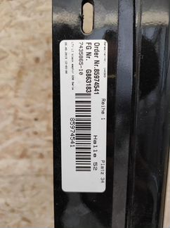 Пороги накладки BMW 5 G30