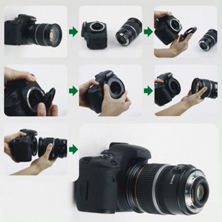 Реверсивный макроадаптер 52mm - Сanon EOS