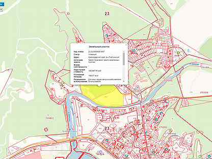 Публичная кадастровая карта агой туапсинский район
