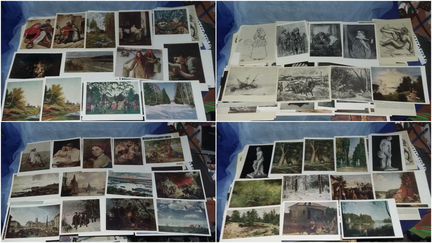 Открытки филателист. контора, Изогиз лот 1 1950е