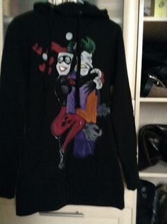 Теплая толстовка,расписанная вручную
